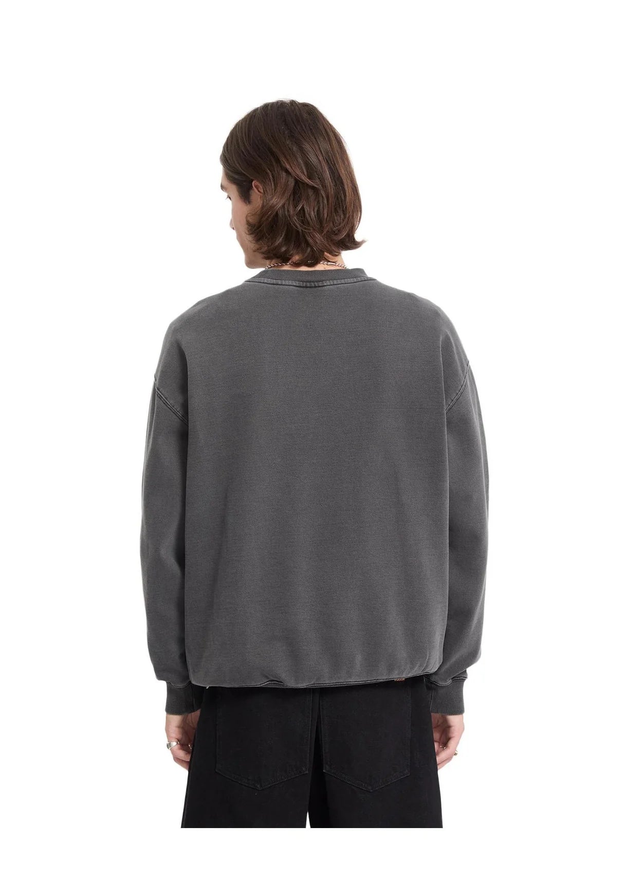 Volcom Lifer Crew - Washed Black