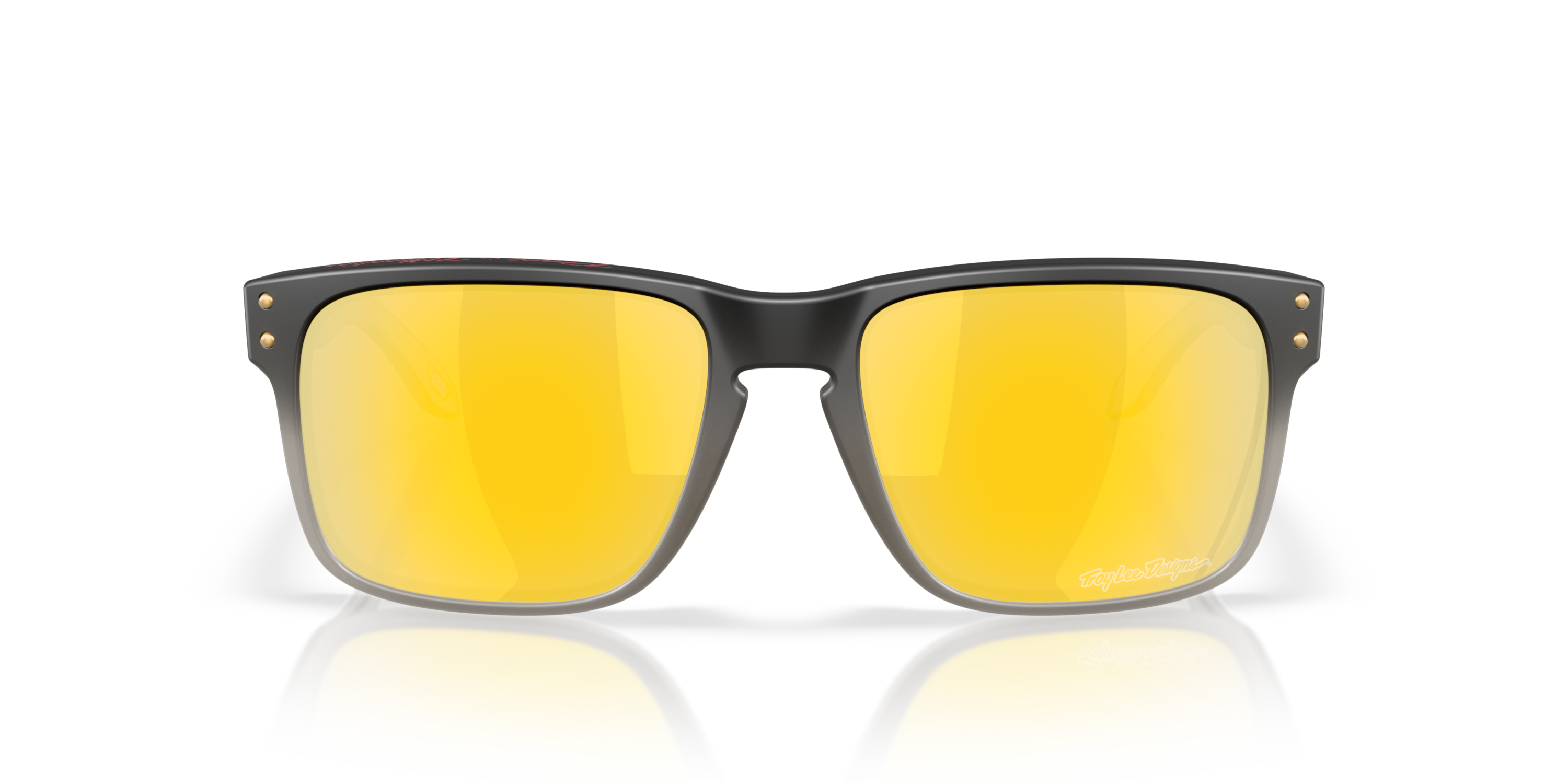Oakley Holbrook™ Troy Lee Designs Series - Prizm 24k Polarized Lenses Black Fade Frame Sunglasses