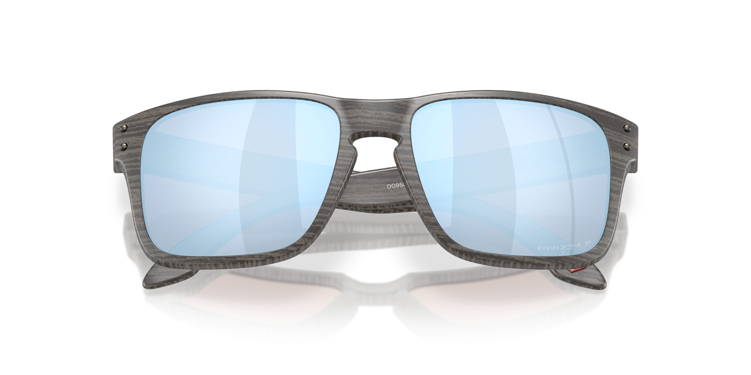 Oakley Holbrook™ S Prizm Deep Water Polarized Lenses, Woodgrain Frame Sunglasses