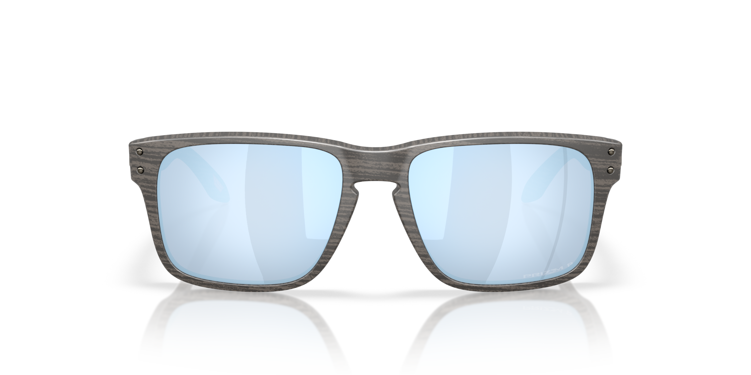 Oakley Holbrook™ S Prizm Deep Water Polarized Lenses, Woodgrain Frame Sunglasses