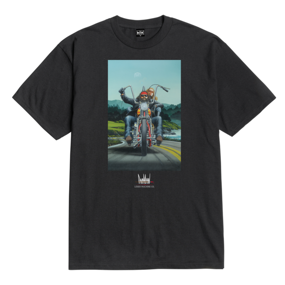 Loser Machine Open Road T-Shirt - Black