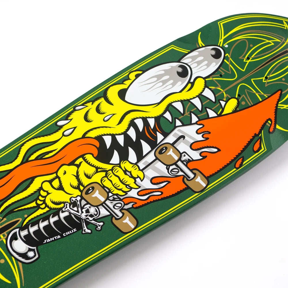 Planche de skate Santa Cruz Keith Meek Slasher Pinstripe Reissue 9,32 po x 31,67 po