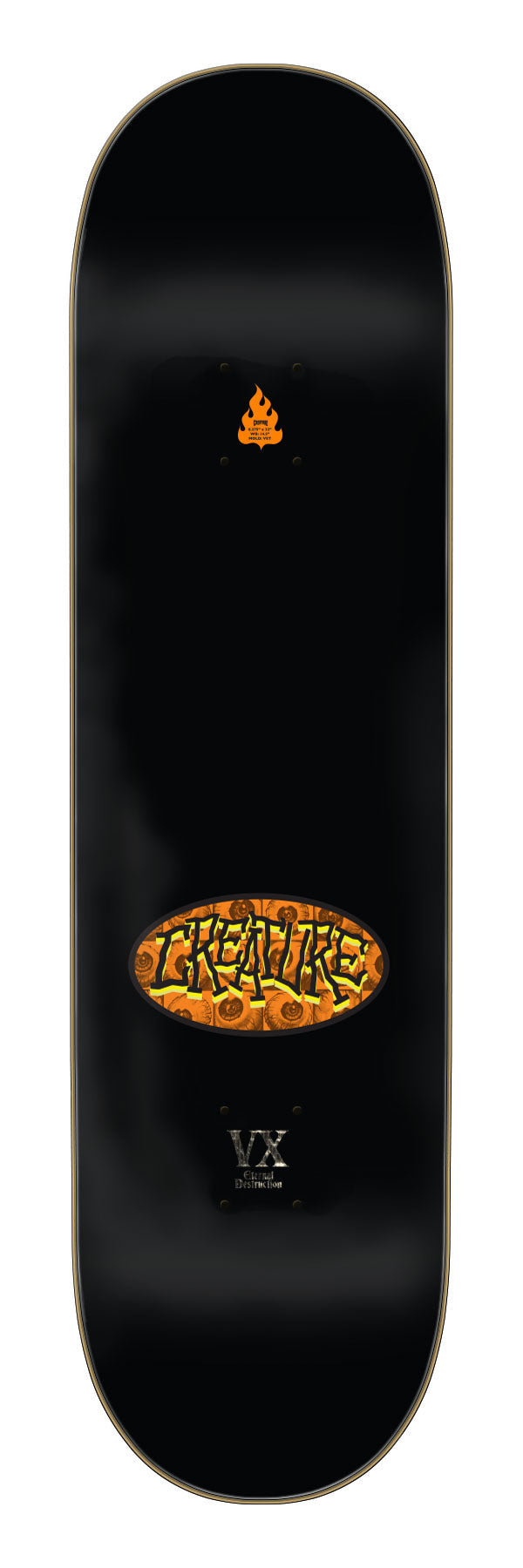 Creature Jhanka Crash And Burn VX 8.375" Deck