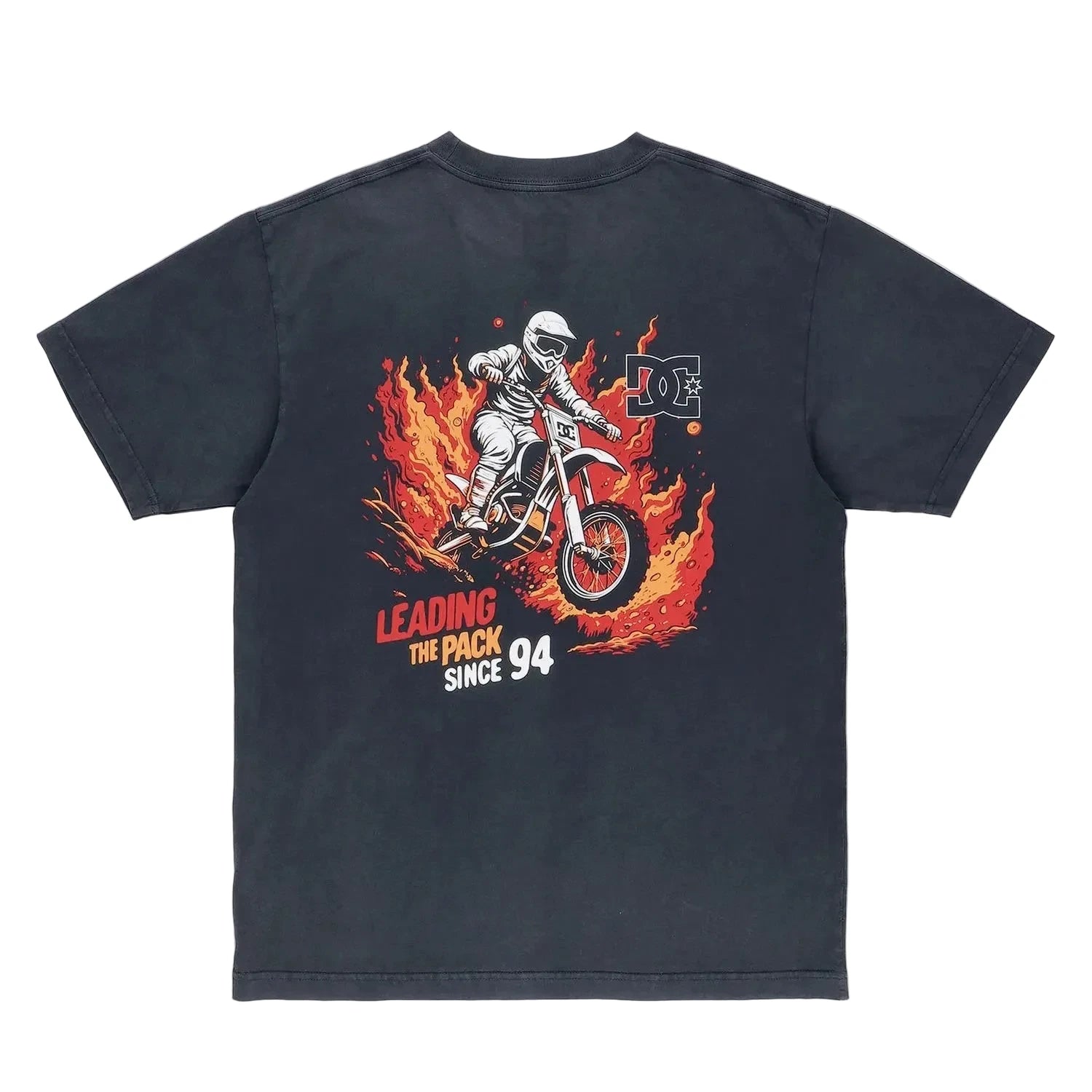 DC Leading The Pack T-Shirt - Acid Black