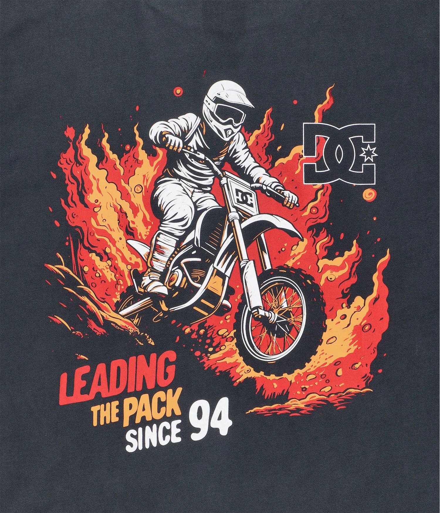 DC Leading The Pack T-Shirt - Acid Black