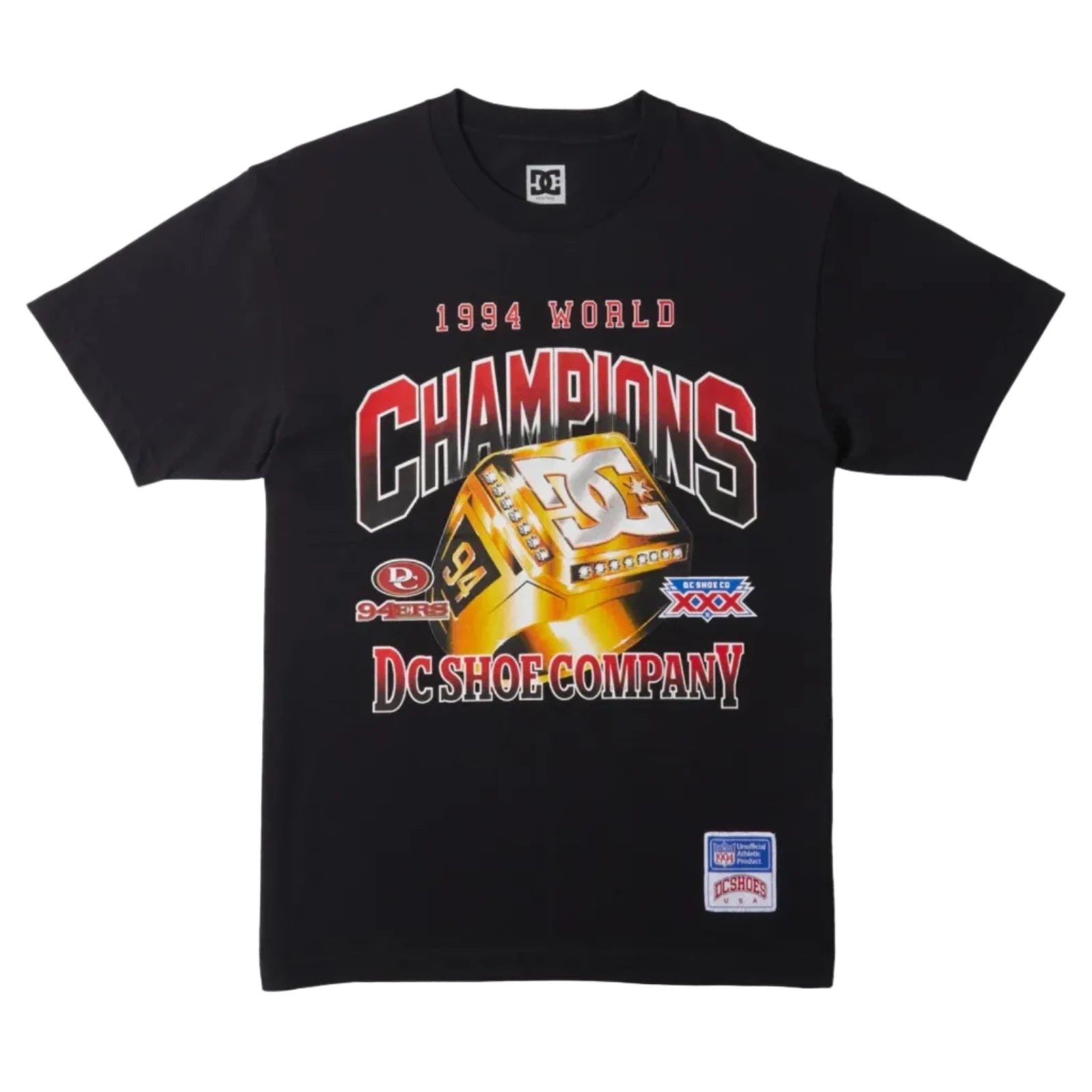 DC Champion Ring T-Shirt - Black