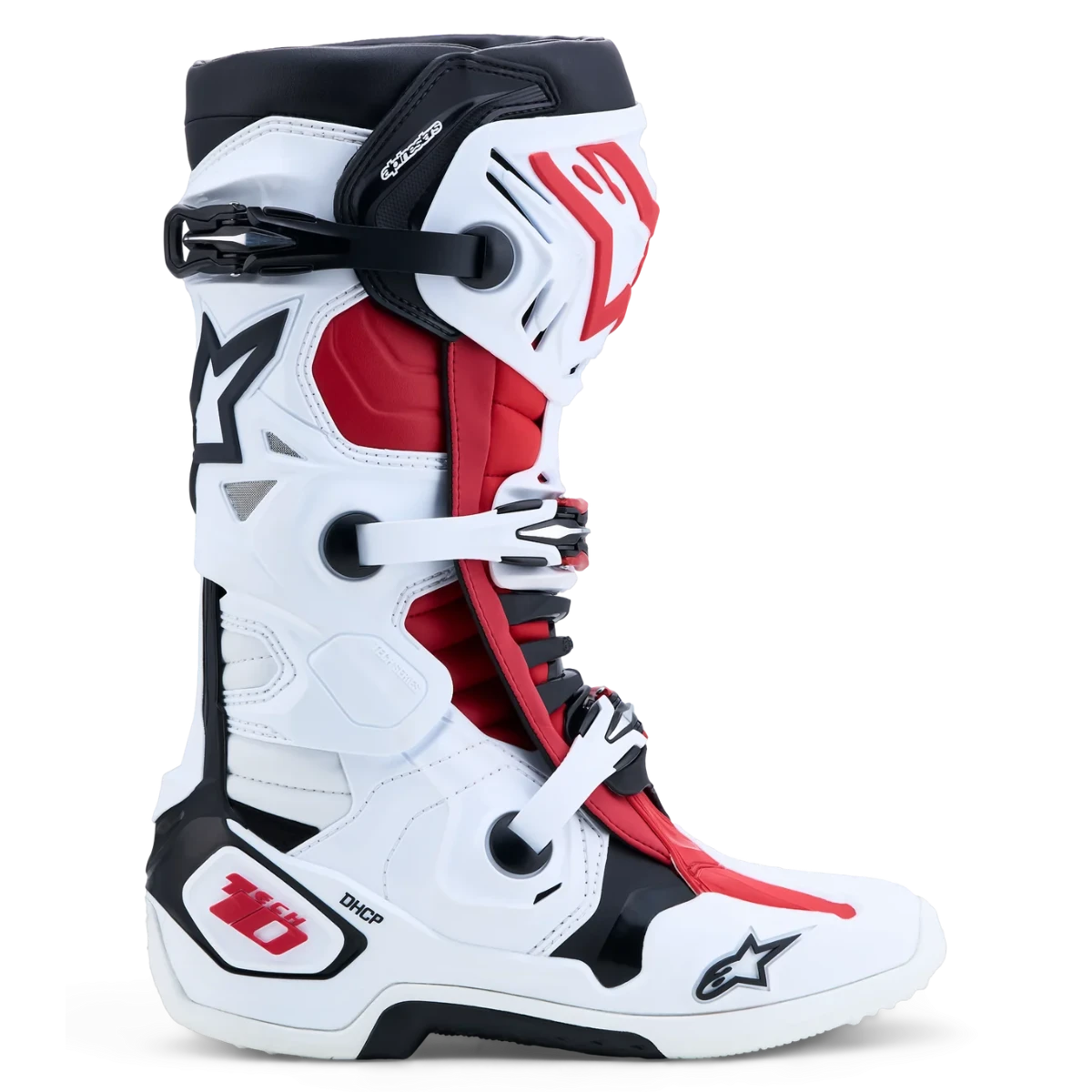 Alpinestars Tech 10 - Black/White/Bright Red