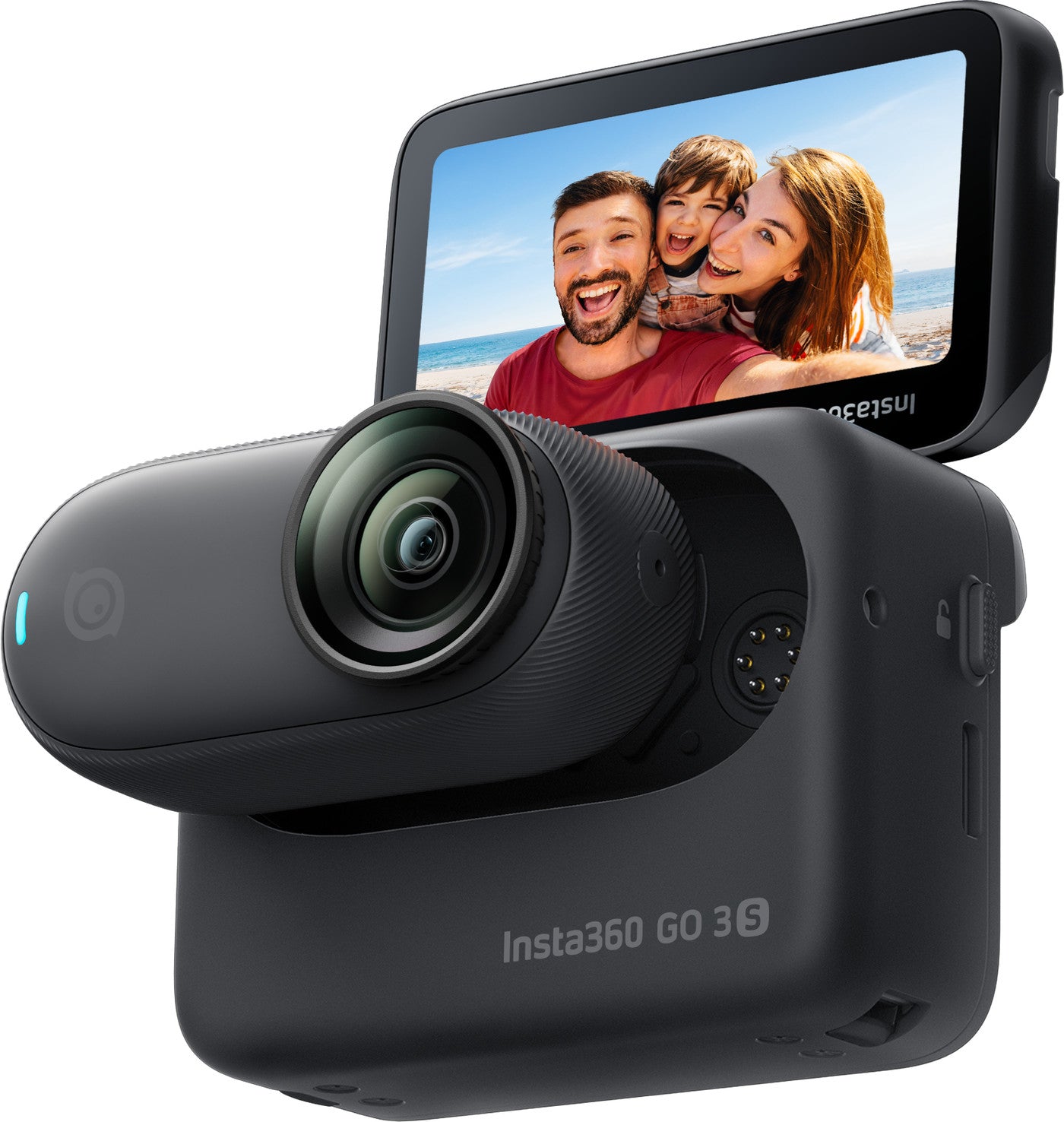 Insta360 GO 3S Standard Edition (128GB) actiecamera Midnight Zwart