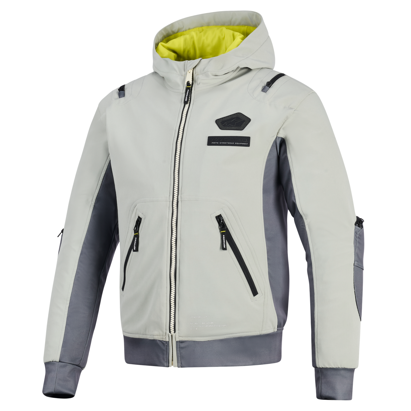 Veste imperméable Moblast - Gris fer/Sauge foncée
