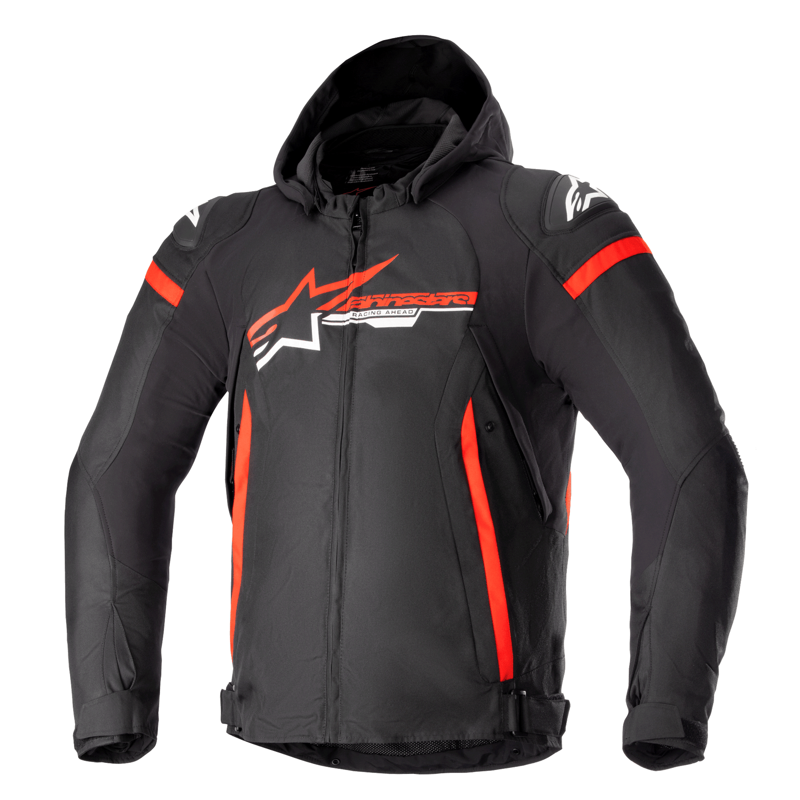 Alpinestars Zaca Waterproof Jacket - Black/Bright Red/White