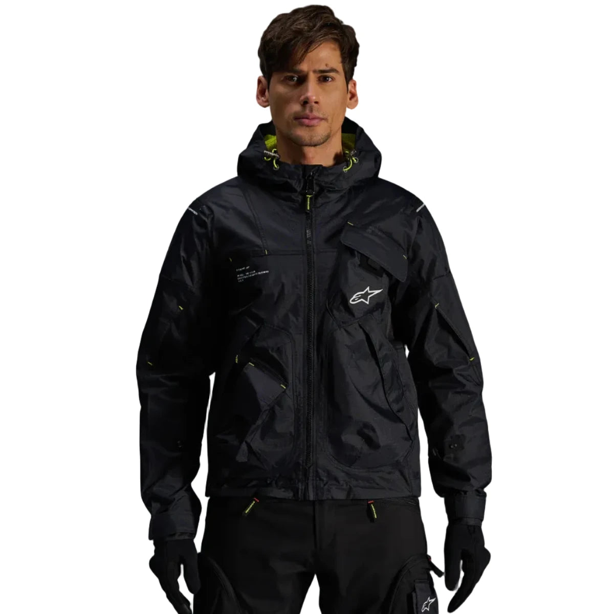 Alpinestars Morgens Air Jacket - Black/Lime