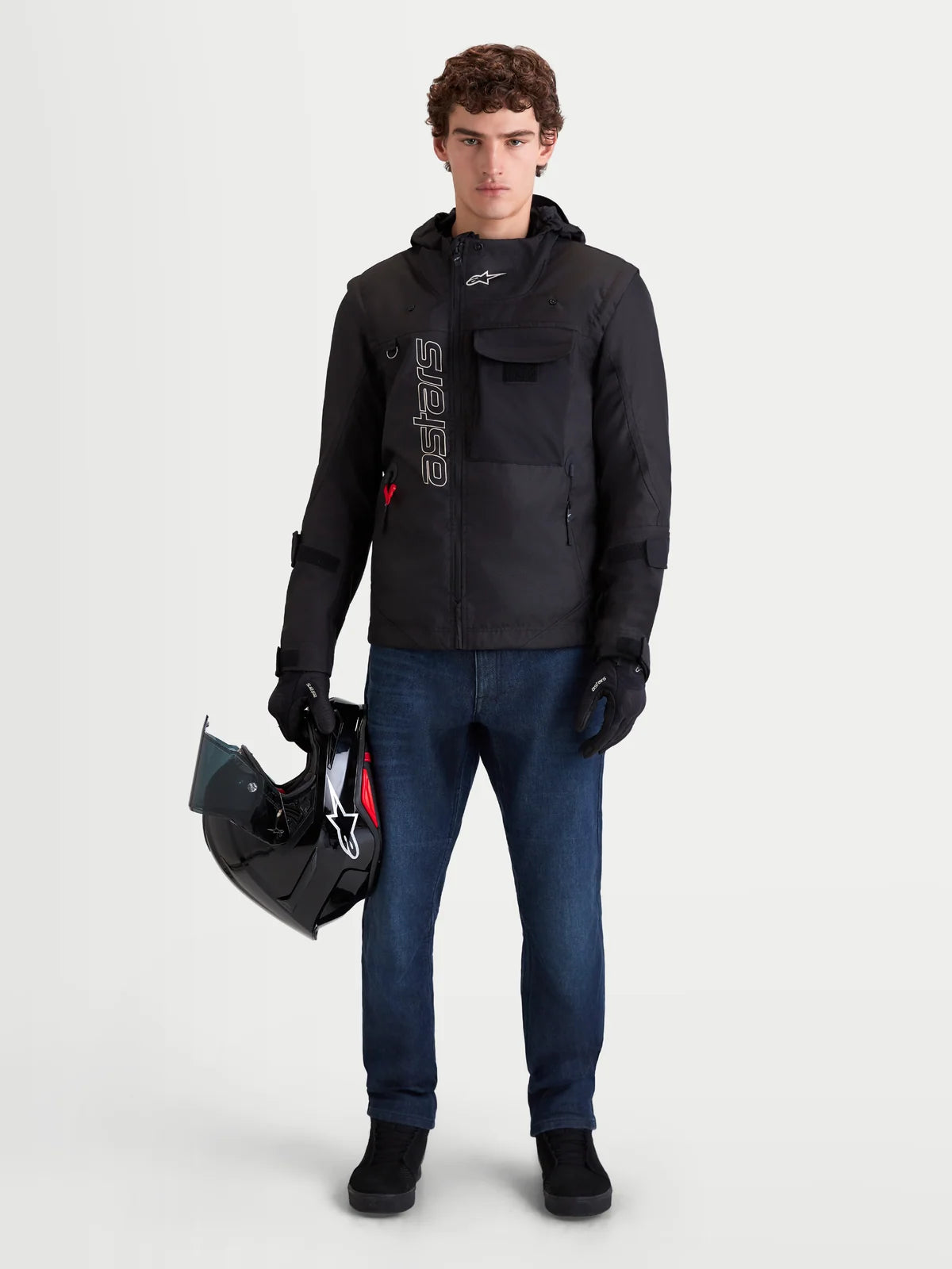 Alpinestars Flex-AST-10 Tough Max Jeans - Short (Dark Blue)