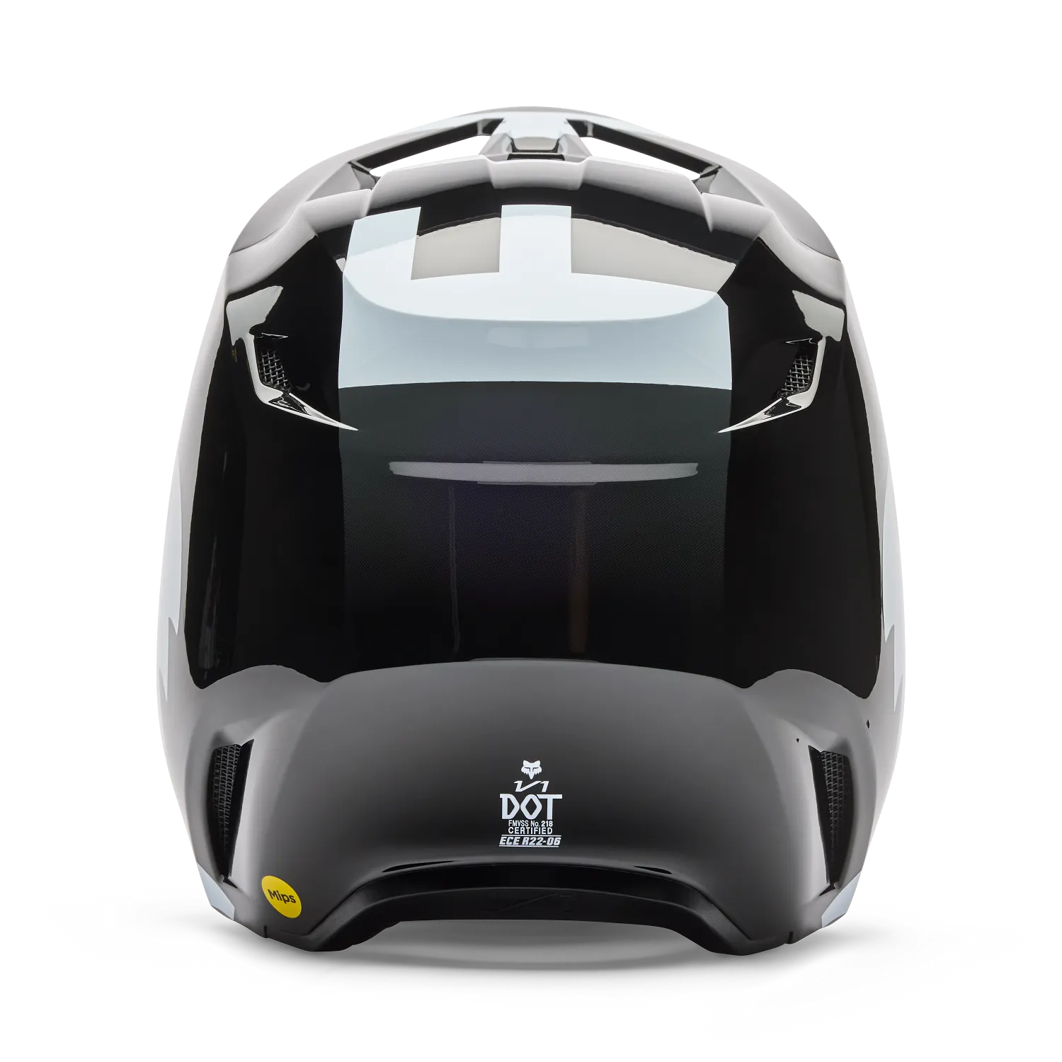 Fox V1 Shield Helmet - Black