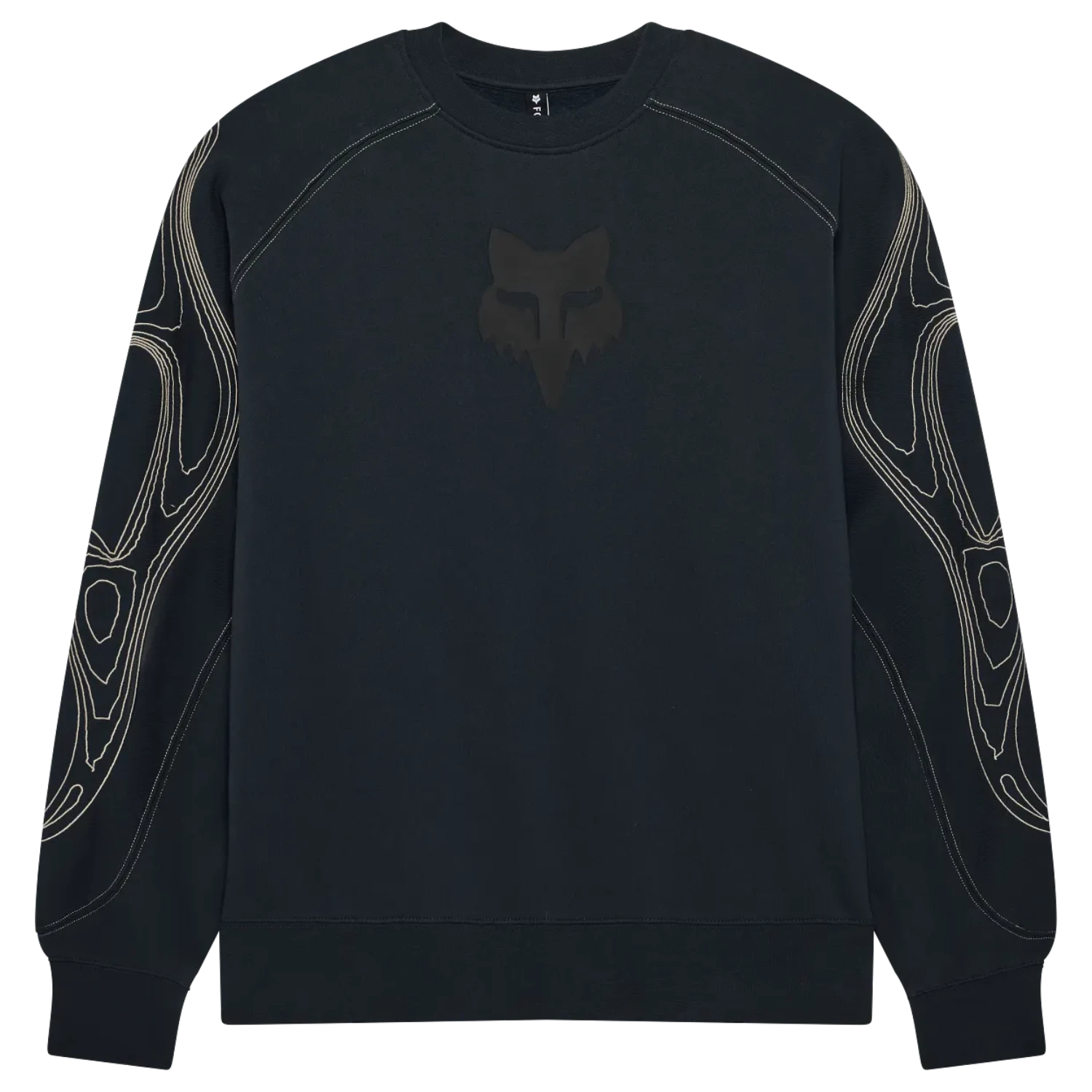 Molleton ras du cou Fox Vision - Bleu galaxie