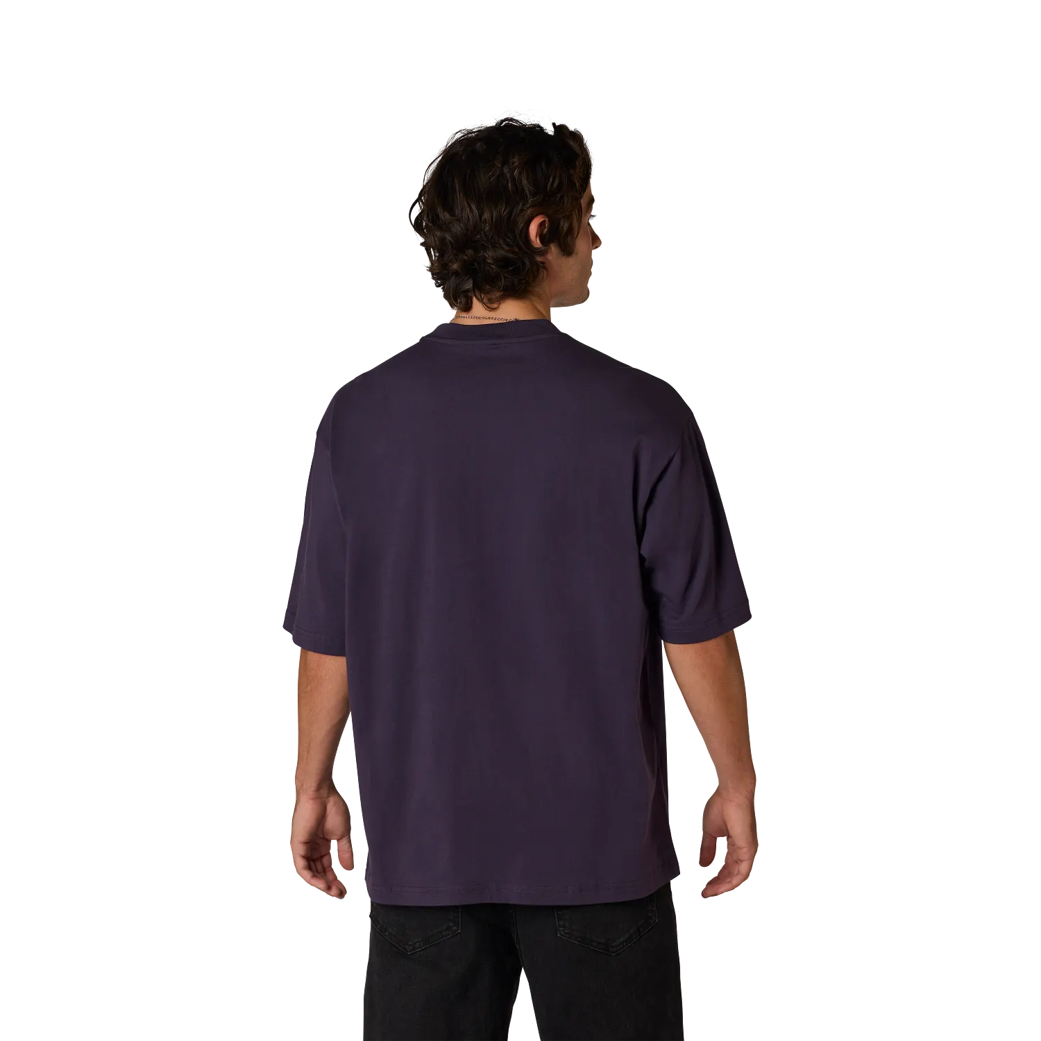 T-shirt oversize imprimé renard - Prune parfaite