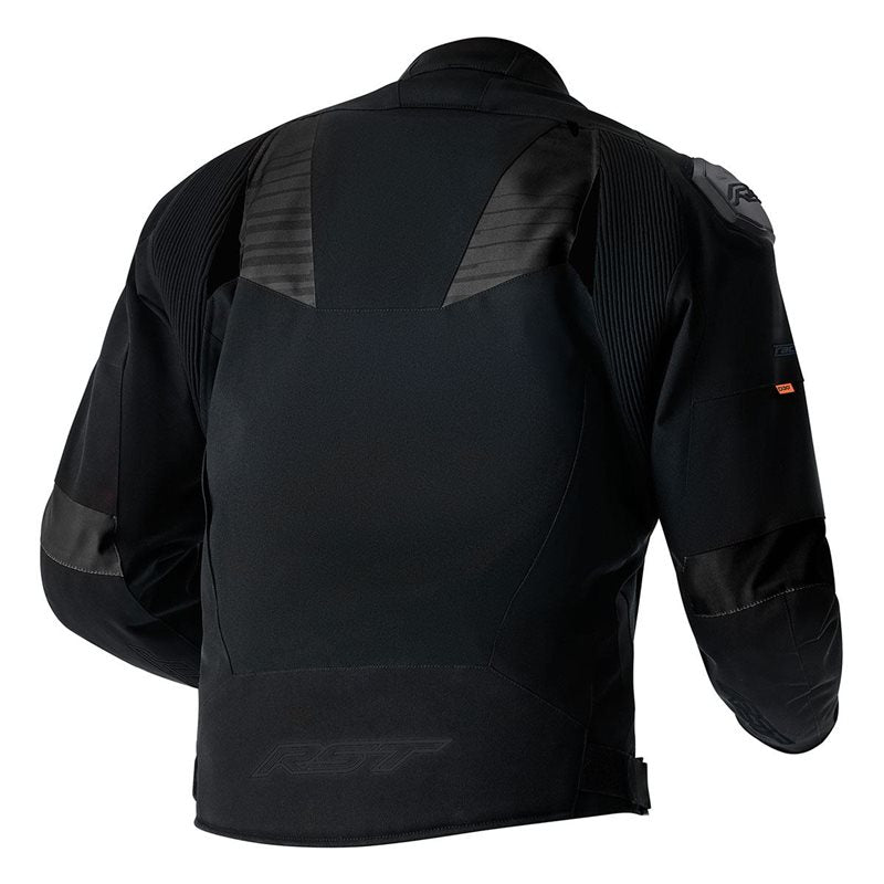 RST Tractech Evo D3O Textiel Jas - Zwart/Zwart