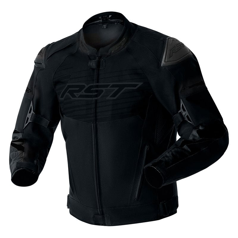 RST Tractech Evo D3O Textiel Jas - Zwart/Zwart