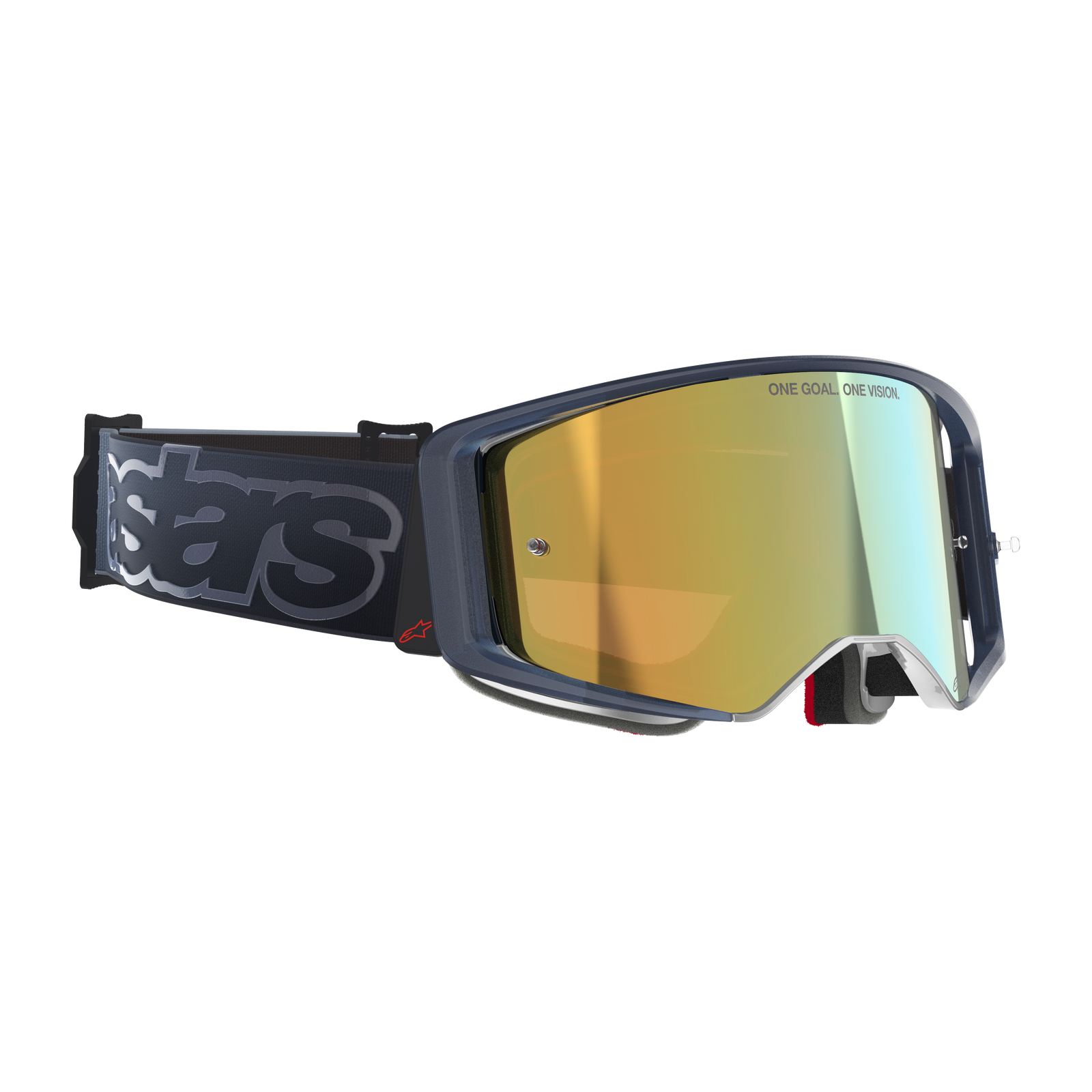 Alpinestars Vision Vista Goggle - Black Mirror Gold