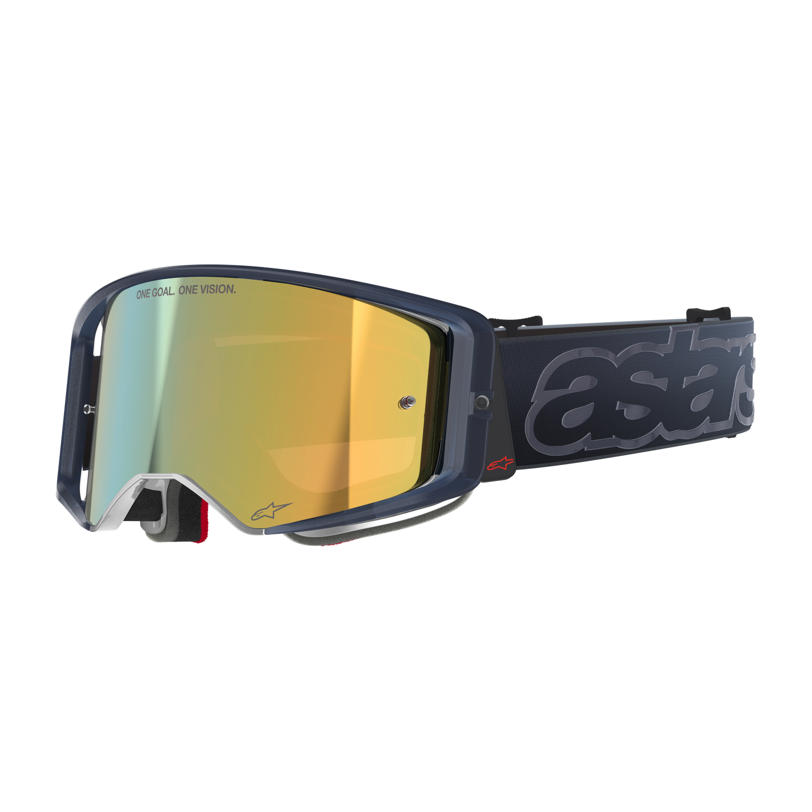 Alpinestars Vision Vista Goggle - Black Mirror Gold