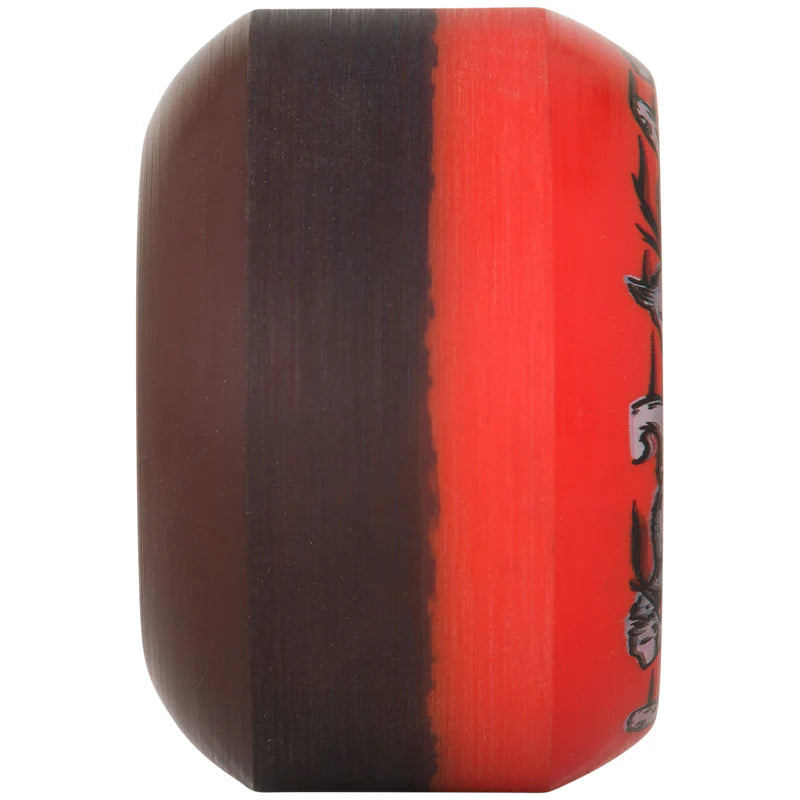 OJ 56mm Gregson Masher II 50/50 Split Elite Red Black Mini Combo 97a Skateboard Wheels