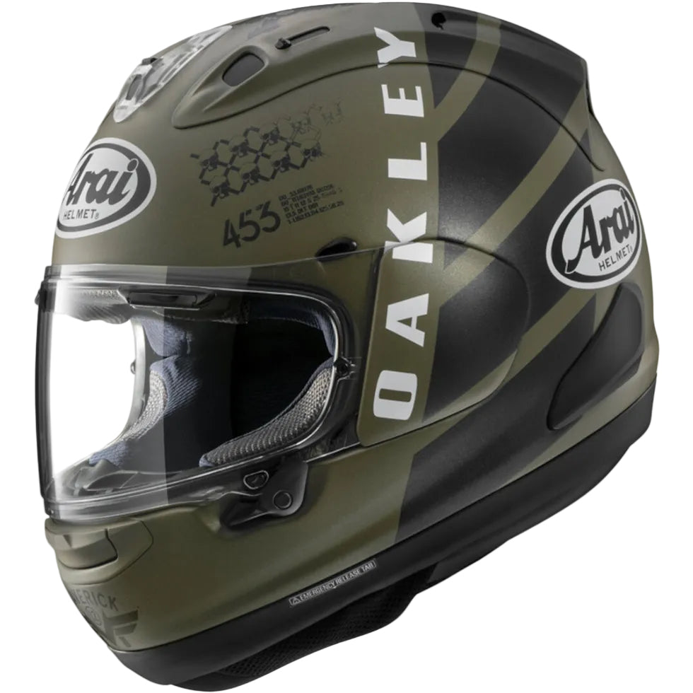 Arai Rx-7v Evo Maverick Vinales Oakley replica-helm