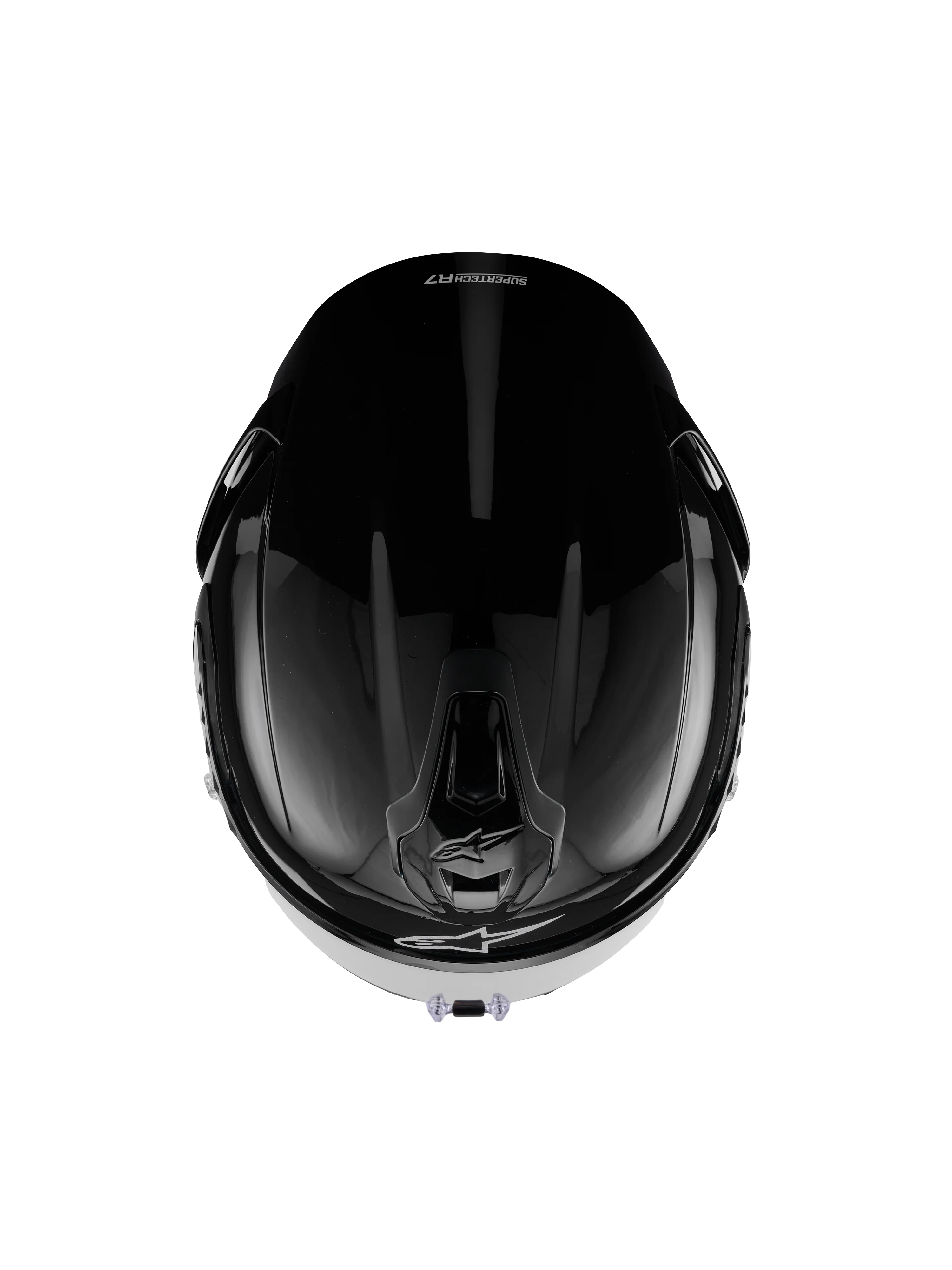 Alpinestars S-R7 Solid Helmet - Black Glossy