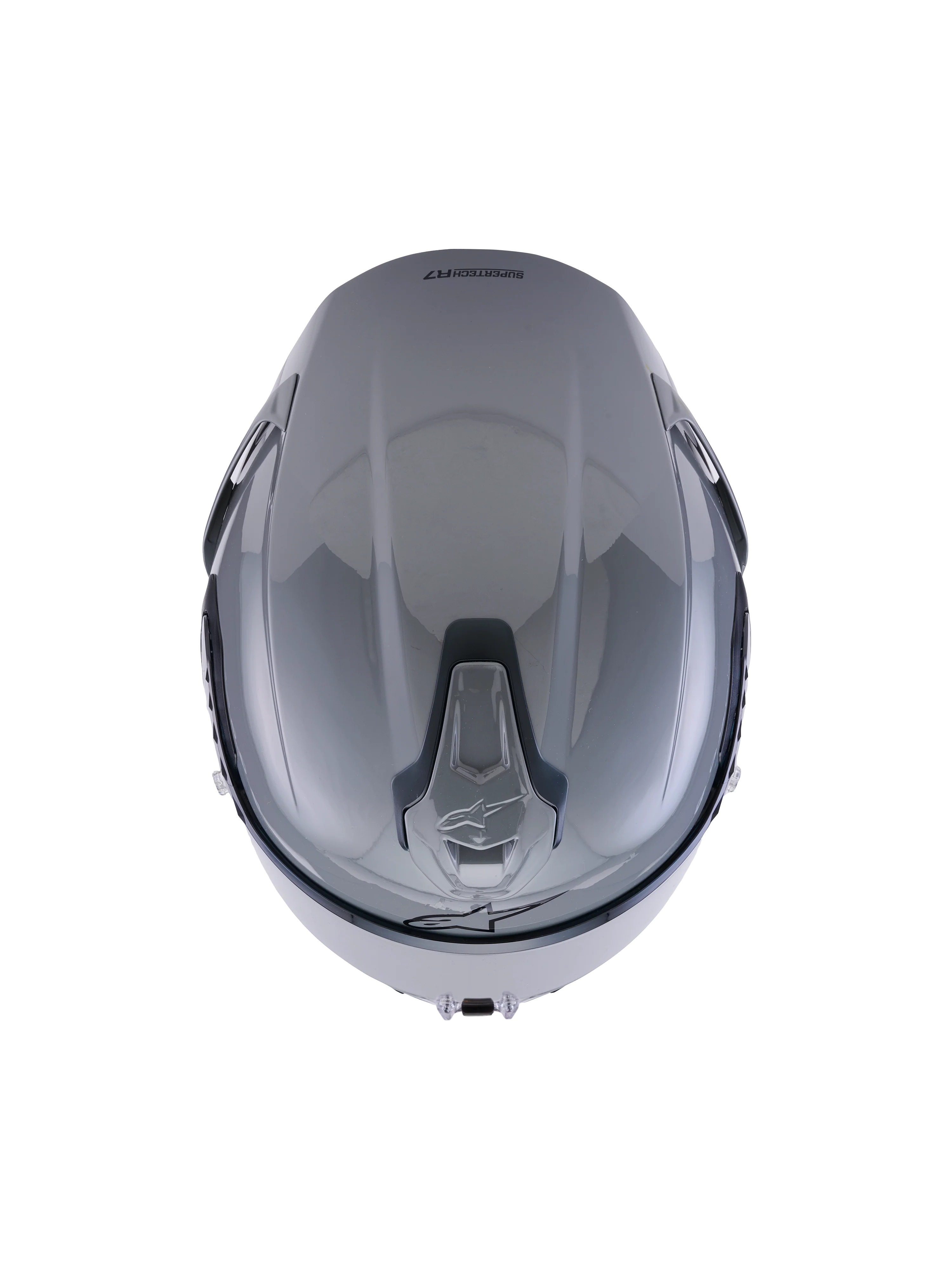 Alpinestars S-R7 Solid Helmet - Gray Glossy
