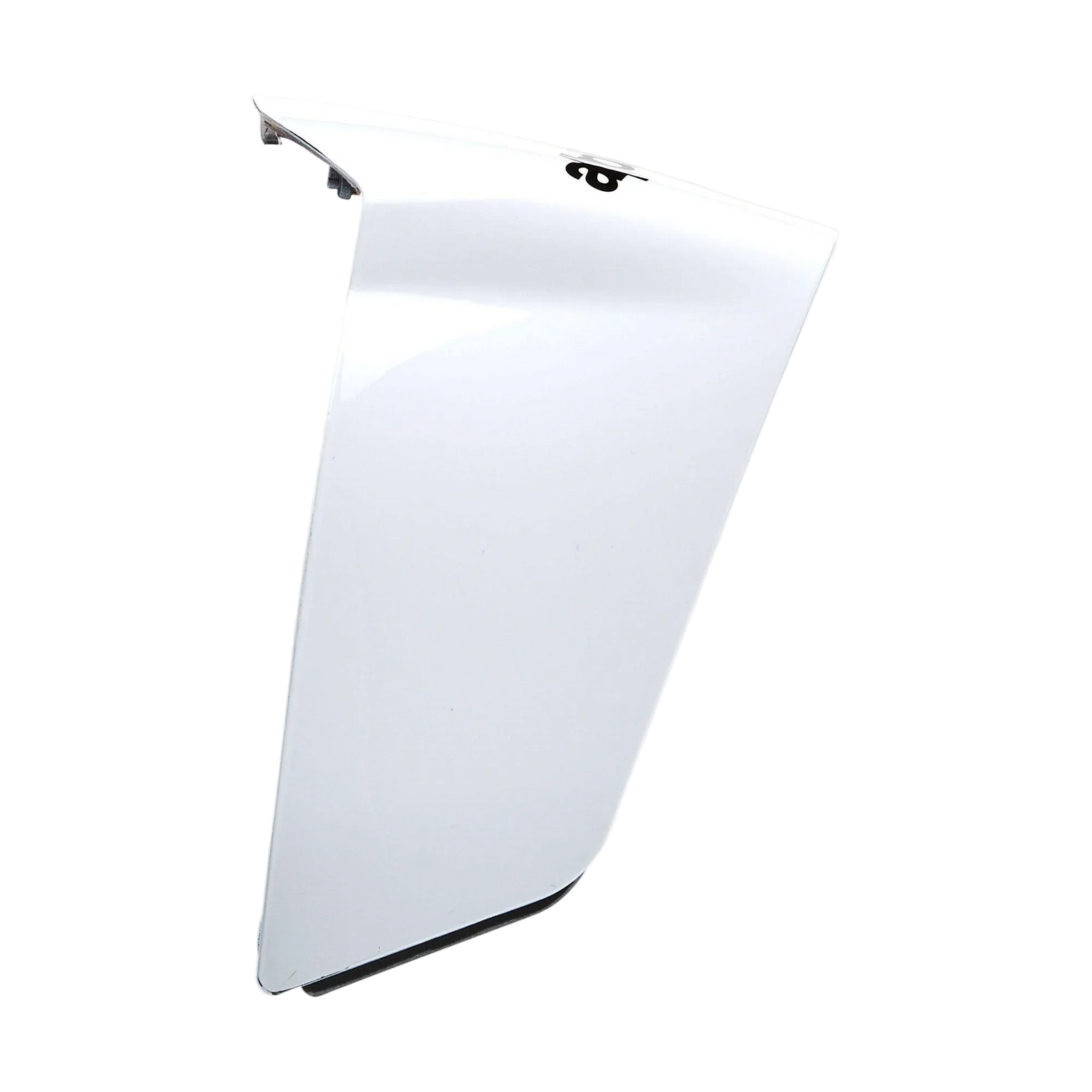 Supertech R10 Solid Race Spoiler - Solid White Glossy