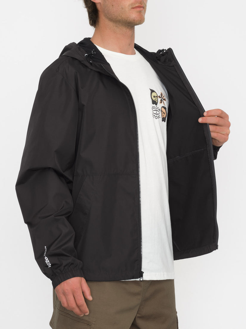 Volcom Phase 91 lichtgewicht jack - zwart
