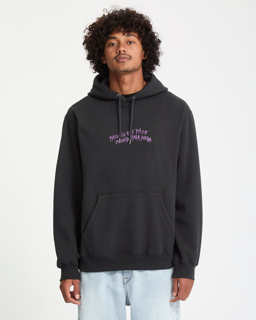 Sweat à capuche Volcom Nunca Passa - Antique Black