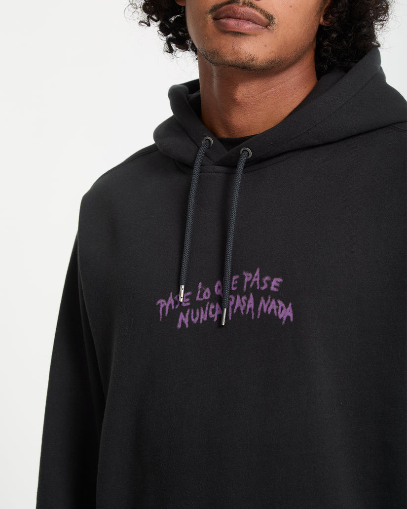 Sweat à capuche Volcom Nunca Passa - Antique Black