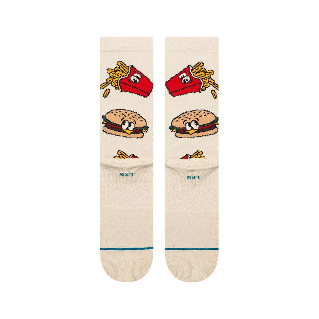 Stance Combo Meal Crew Sock