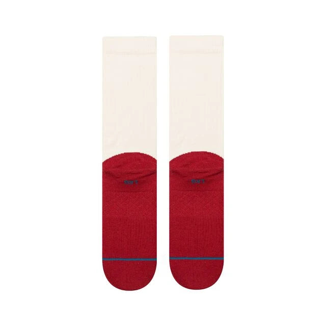 Stance Heating Up Crew Sock - Red