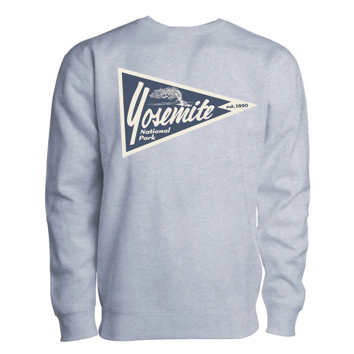 Stance National Parks Crewneck - Heather Grey