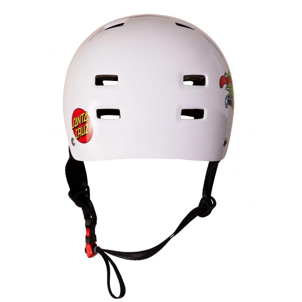Bullet X Santa Cruz Slasher Youth Helmet - Gloss White