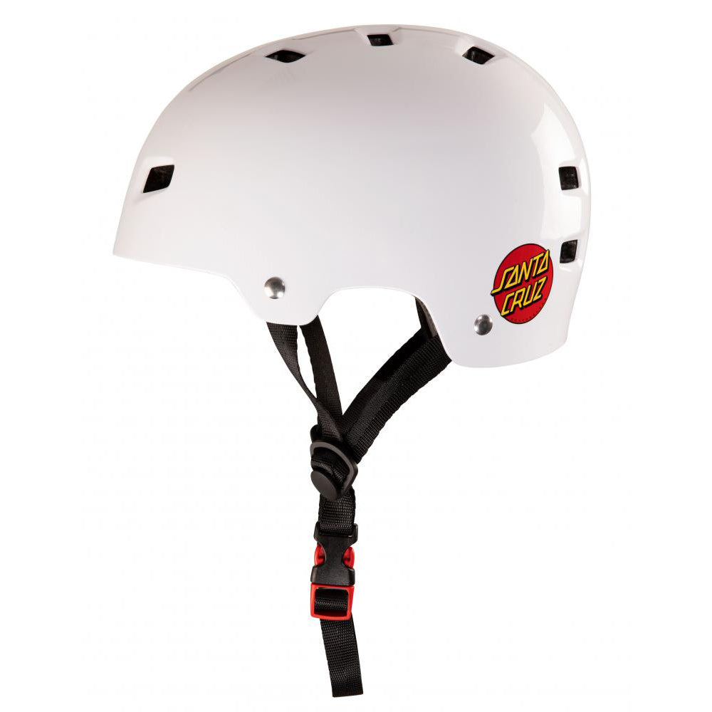 Bullet X Santa Cruz Slasher Youth Helmet - Gloss White