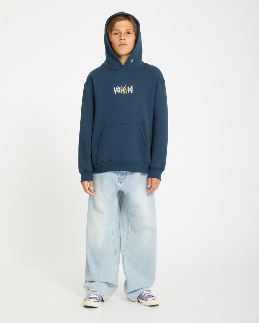 Volcom Kids Watanite Hoodie - Dust Bowl Indigo