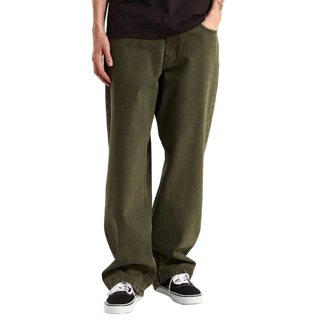 Vans Check-5 Loose Denim - Mossy Olive