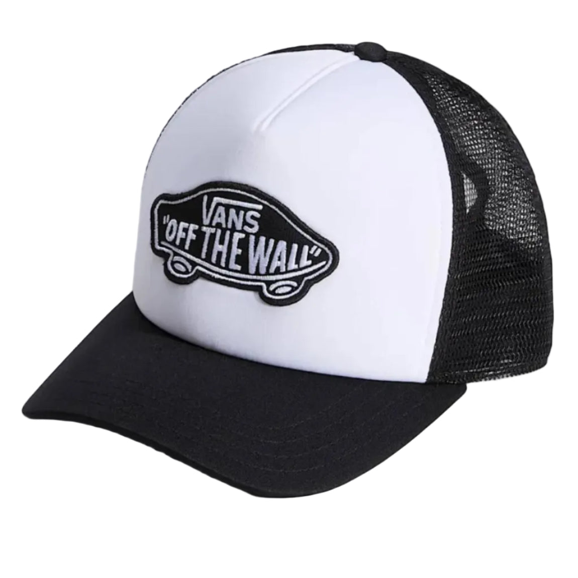 Vans Classic Patch Truckerpet - Zwart/Wit