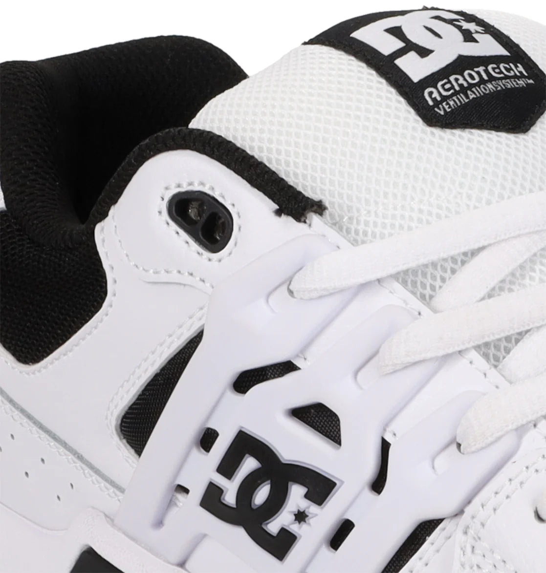 DC Mens AT-2 Shoes - White/Black/White