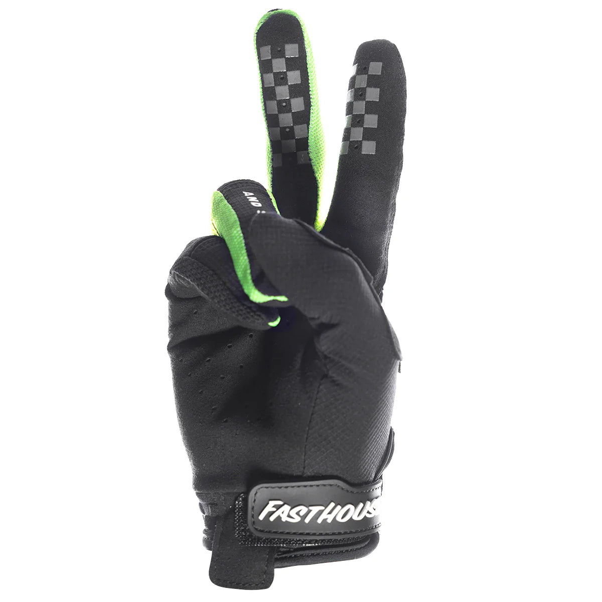 Elrod Nitro Gloves - Black Neon