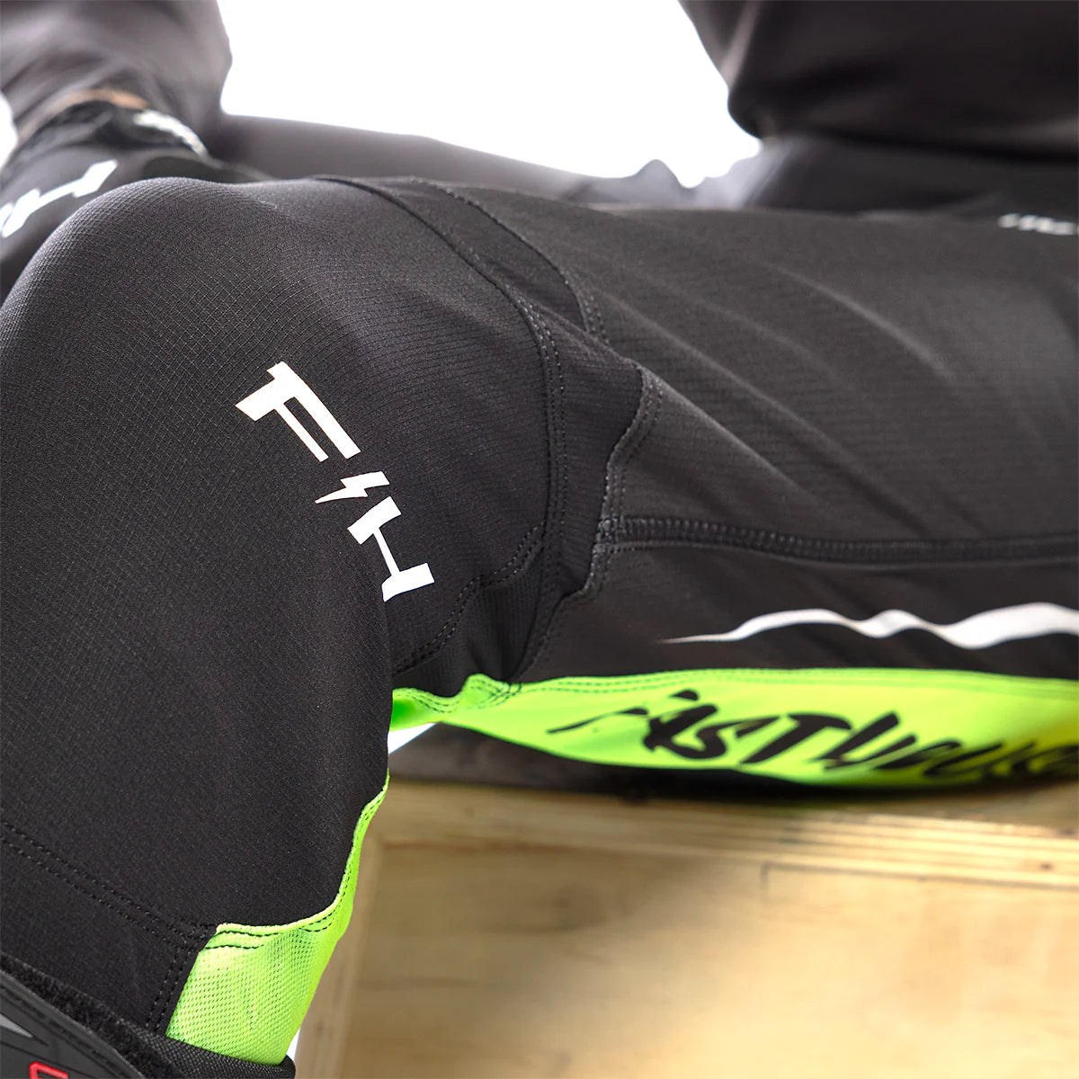 Fasthouse Elrod Nitro Pant - Black Neon Yellow