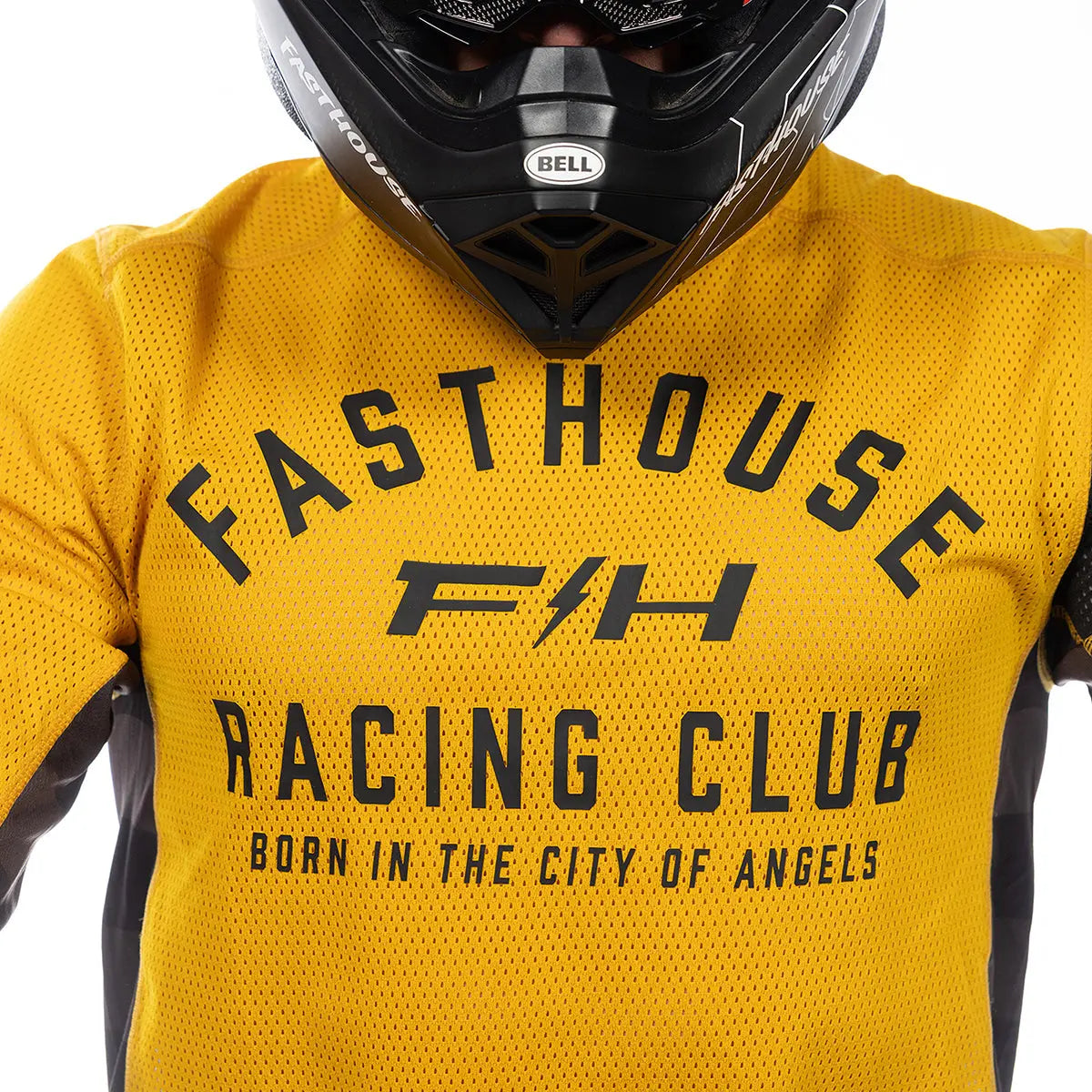 Fasthouse Grindhouse Air-Cooled Club Jersey - Marigold