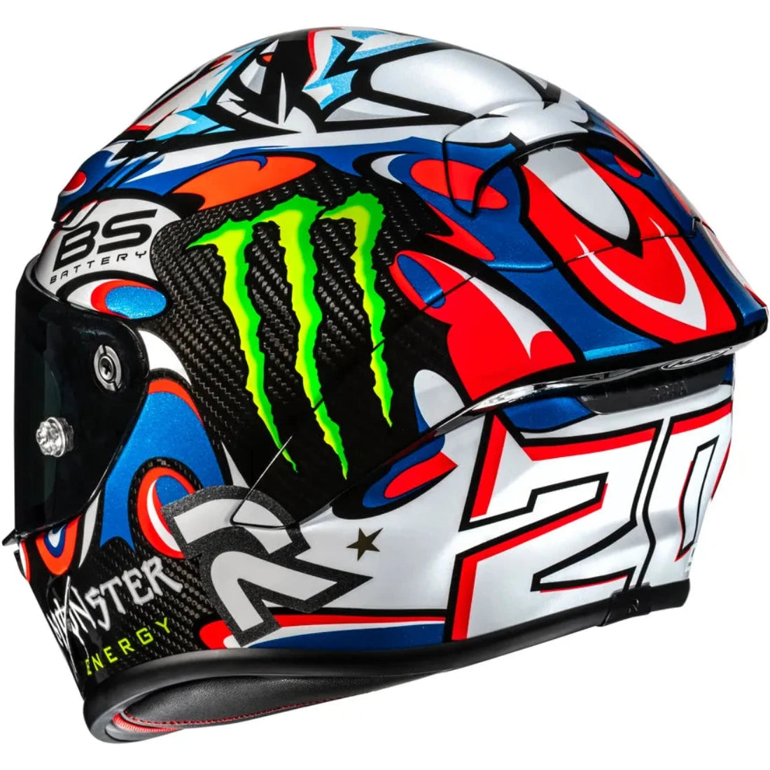 HJC RPHA 1 V2 Carbon Quartararo Le Mans III Replica helm