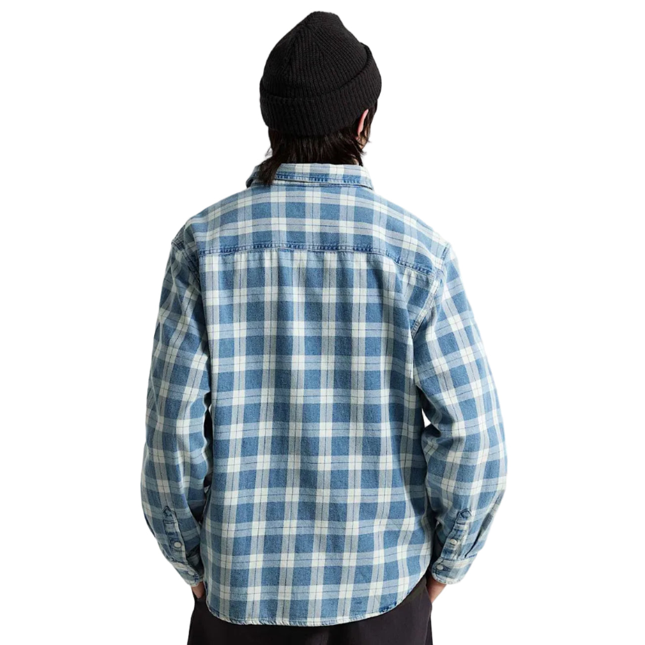 Vans Lawson Vintage Indigo LS Shirt - Bleach Indigo