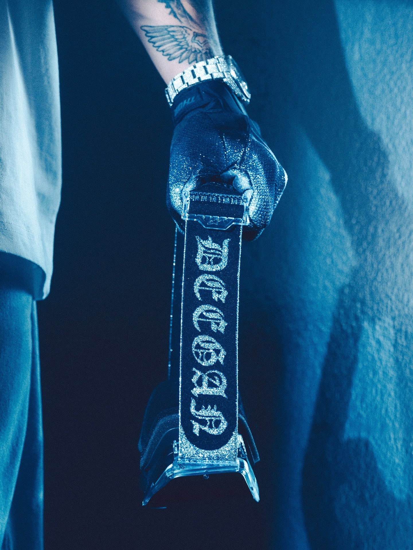 Alpinestars Limited Edition DNGR38 XXV Supertech Vision Goggle - Silver Black Mirror Silver