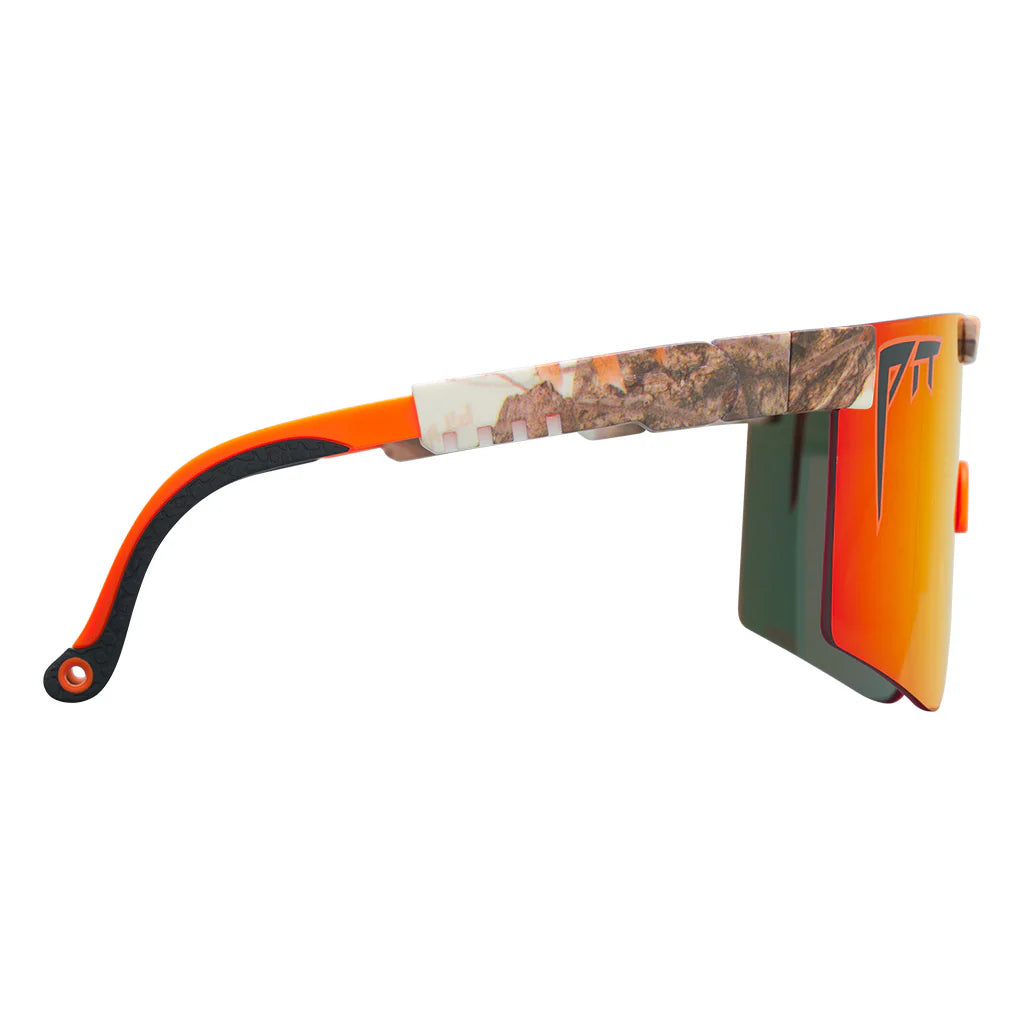 Pit Viper The Actual Bush Original 2.0 HDPV Gepolariseerde Gouden Zonnebril