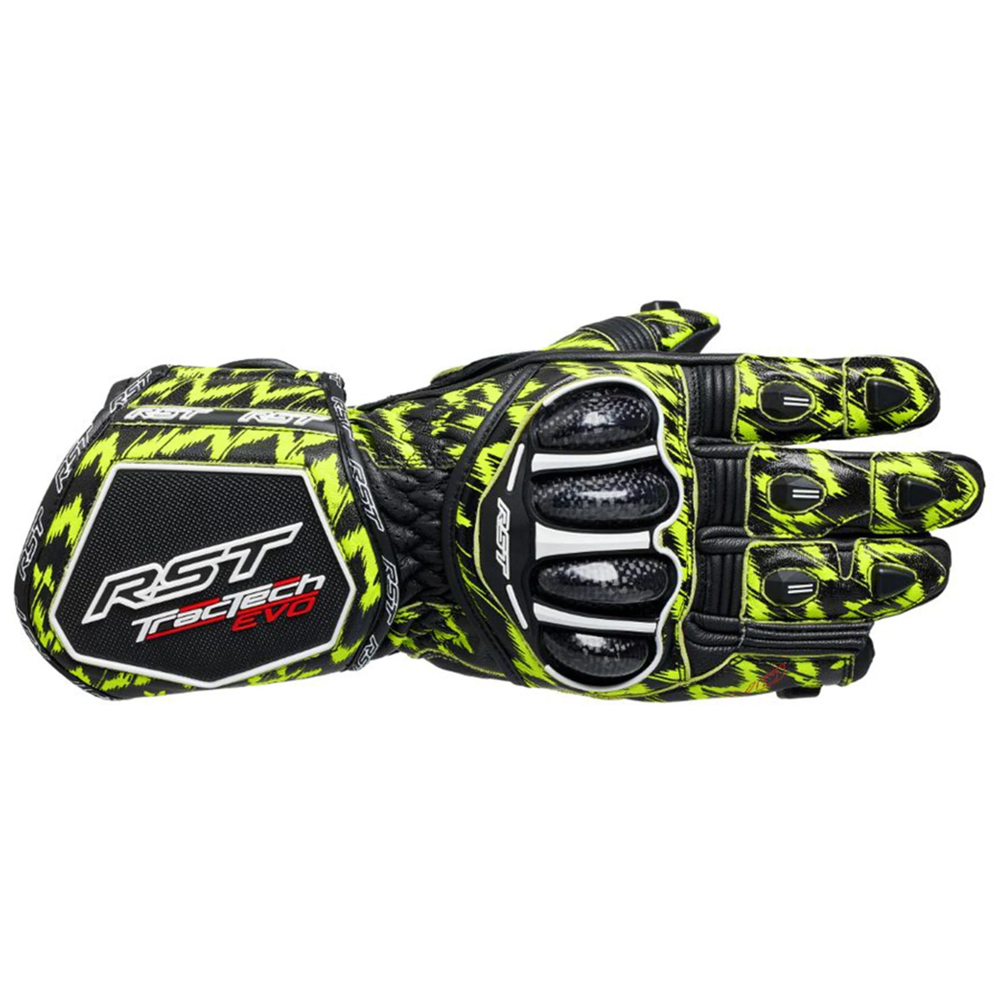 RST Tractech Evo 4 (CE) Gloves - Dazzle Yellow