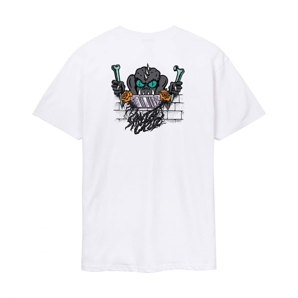 Santa Cruz Rankine Monster T-Shirt - White