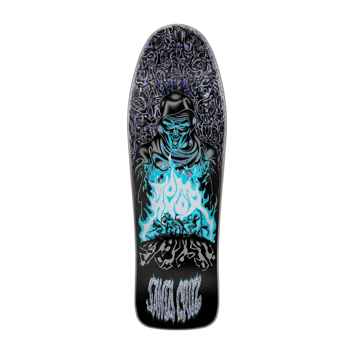 Santa Cruz Knox Firepit Reissue Skateboard Deck 10.07in x 31.275in